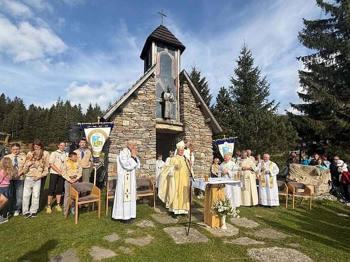 Biskup Prokop Brož připomněl odkaz svatého Františka